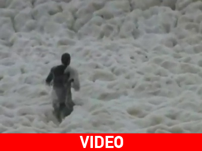 Άφρισε η θάλασσα στην Αυστραλία!